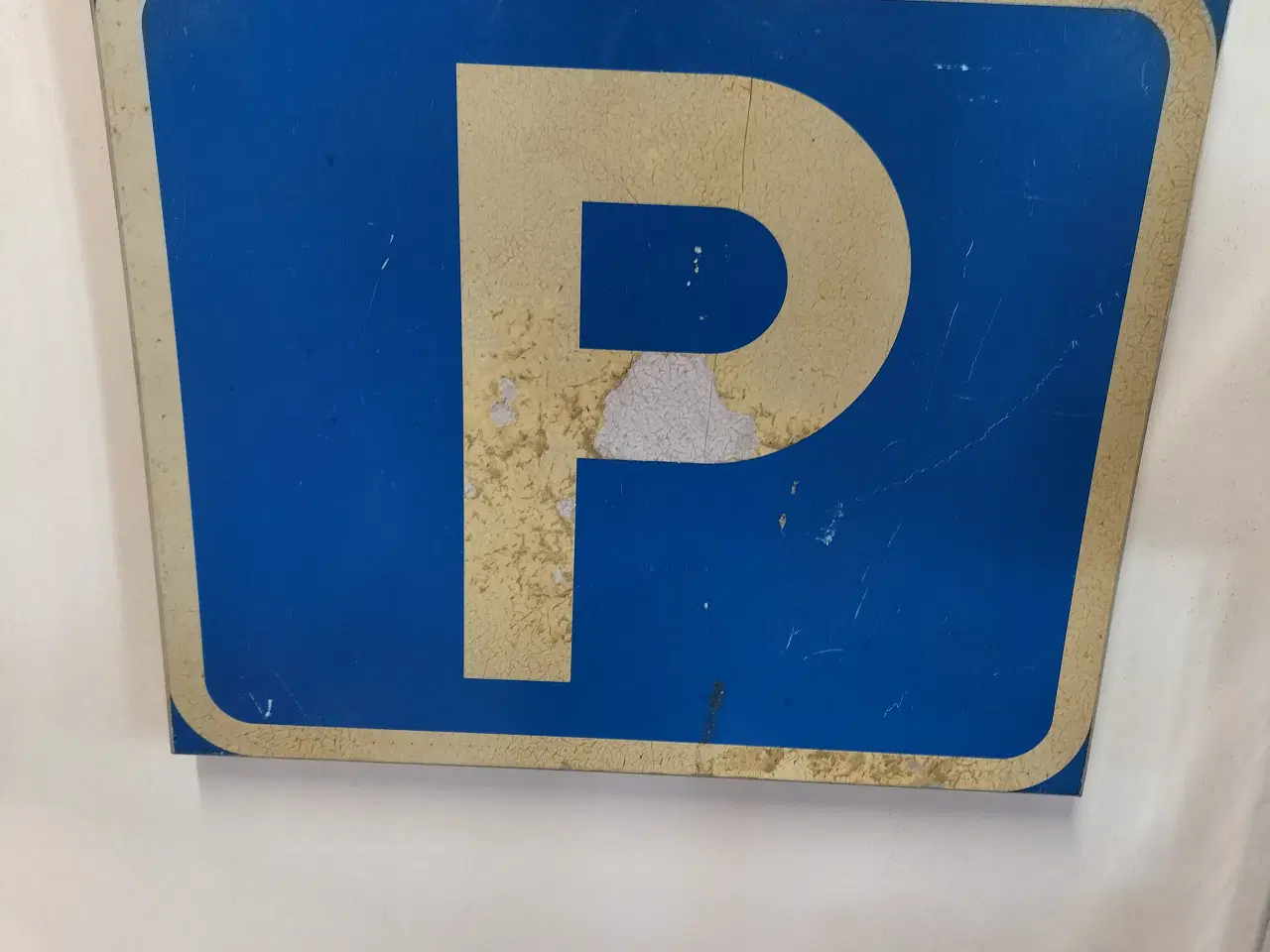 Billede 1 - Parkerings vejskilt i metal