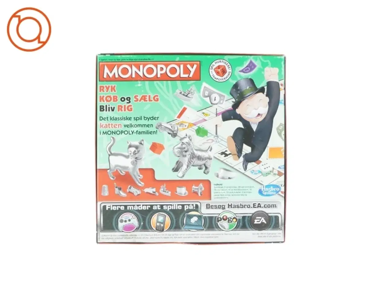 Billede 4 - Brætspil, Monopoly (str. 27 x 27 cm)