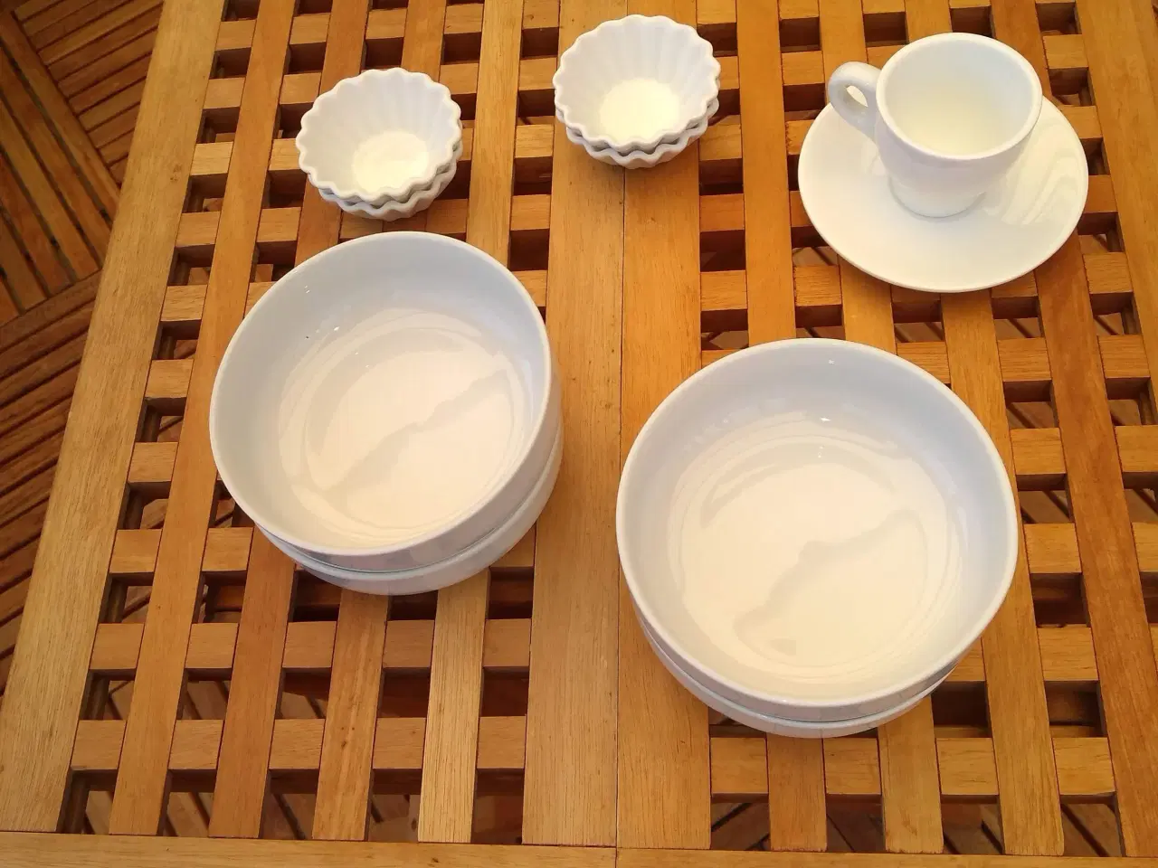 Billede 2 - Hvidt porcelæn