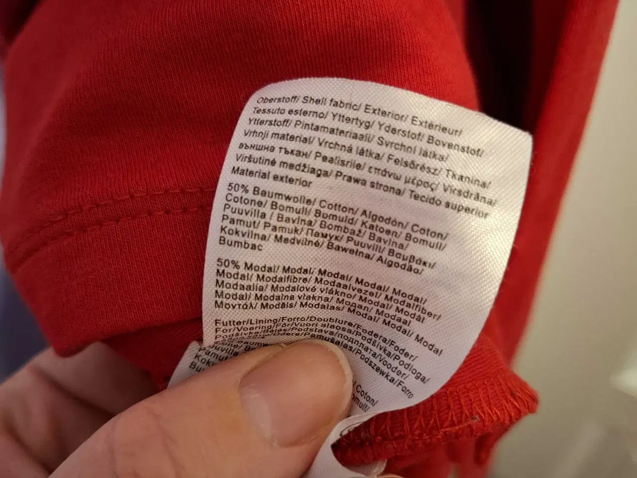 Billede 4 - Flot rød bluse fra Street One i str. 46