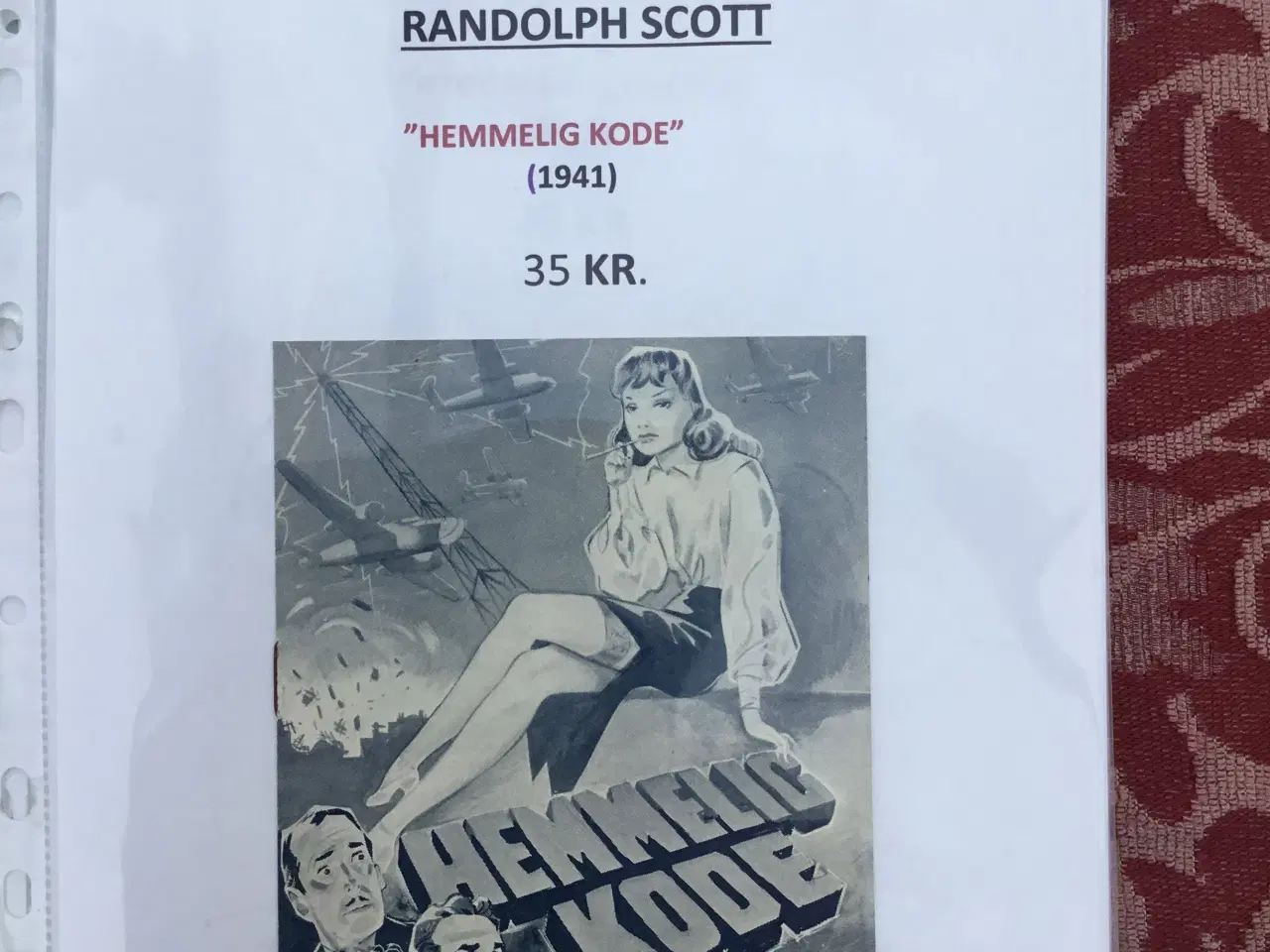 Billede 3 - FILMPR.  Randolph Scott - se pris