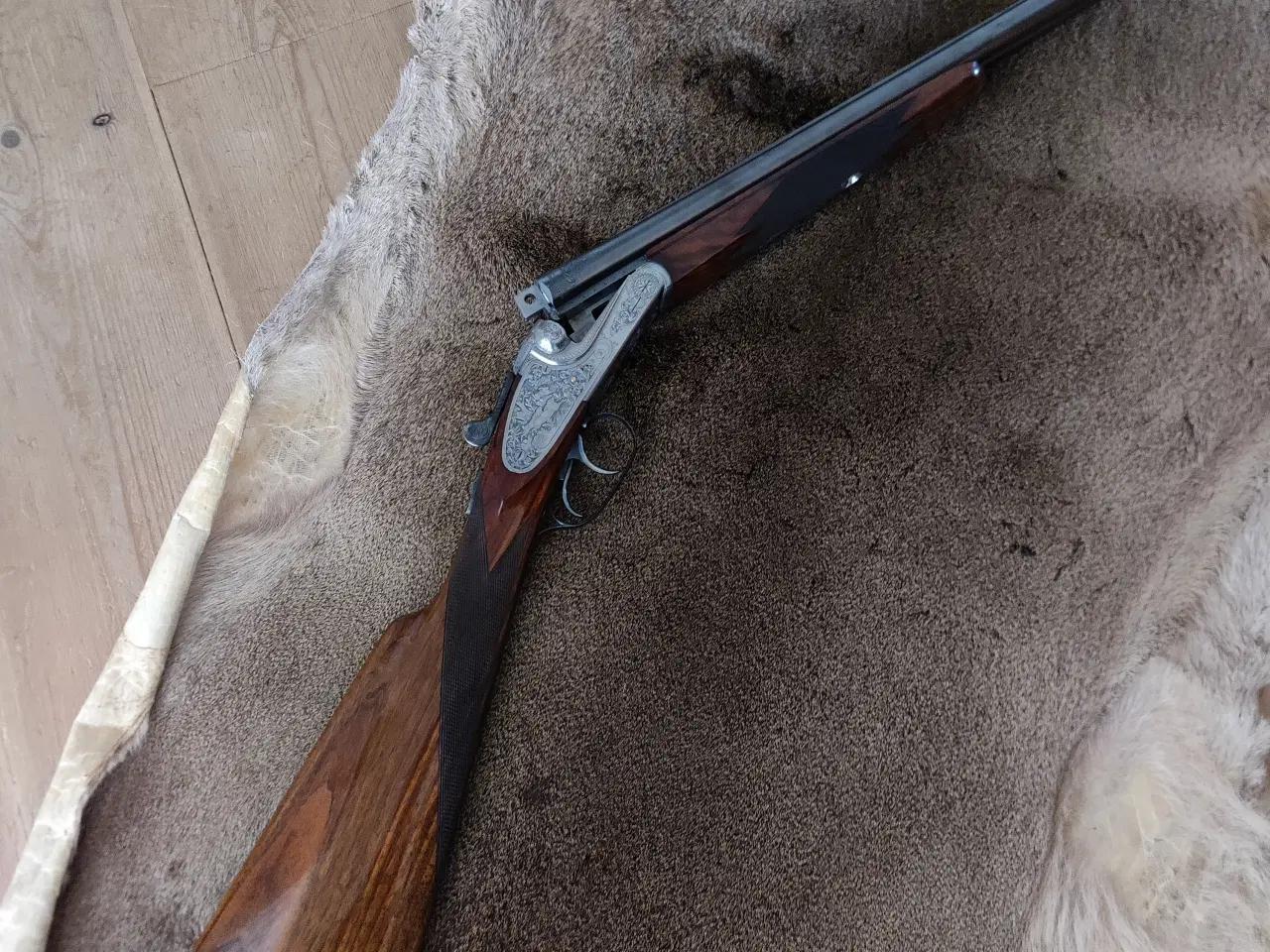 Billede 1 - Flot caliber 20, med engelsk skæfte og sidelås 