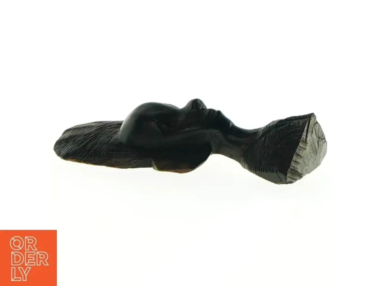 Billede 4 - Træskulptur af figur (str. 13 x 6 cm)