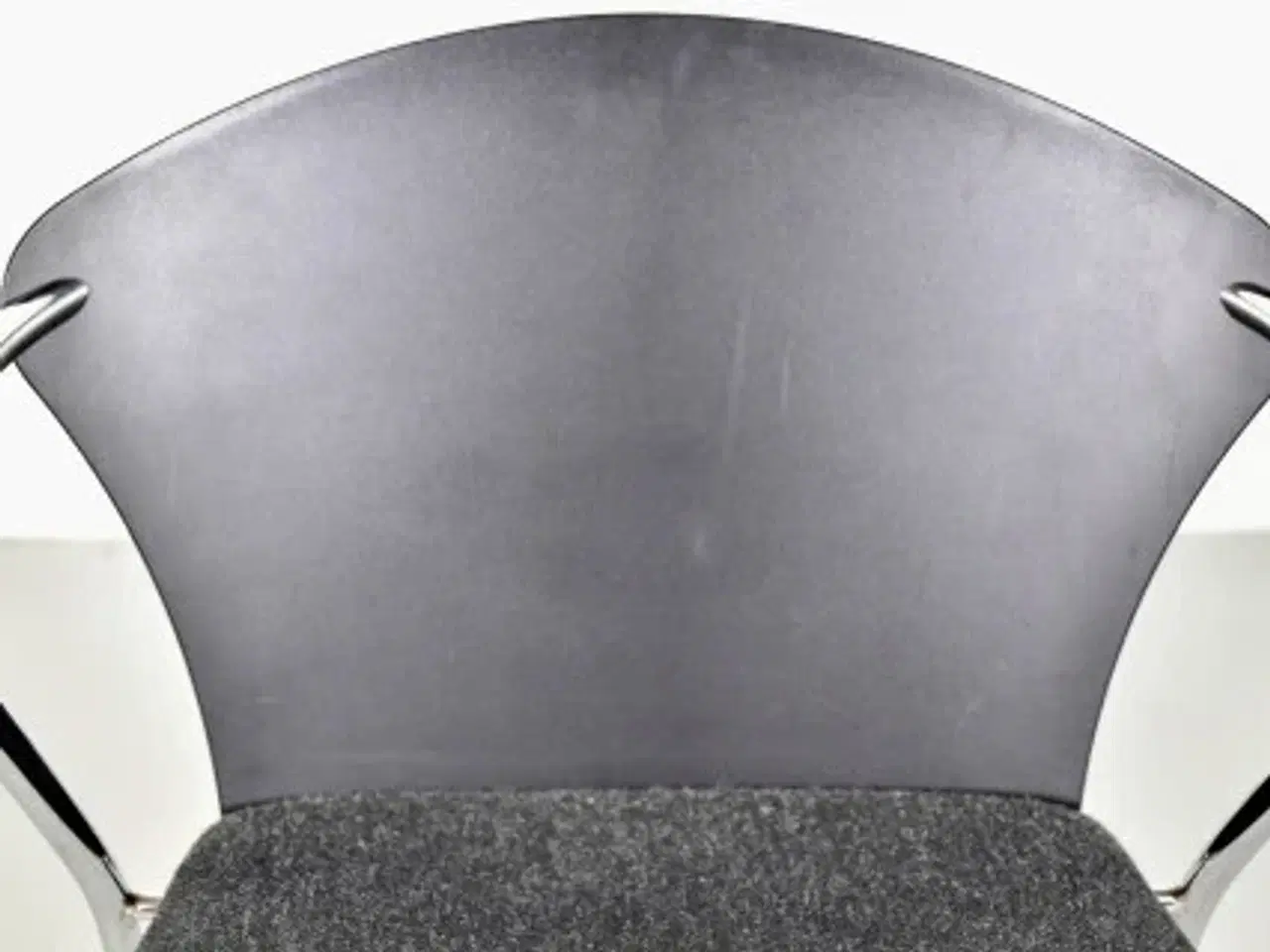 Billede 7 - Bessi konferencestol fra onecollection med sort ryg og sort sæde, sæt af 2 stk.