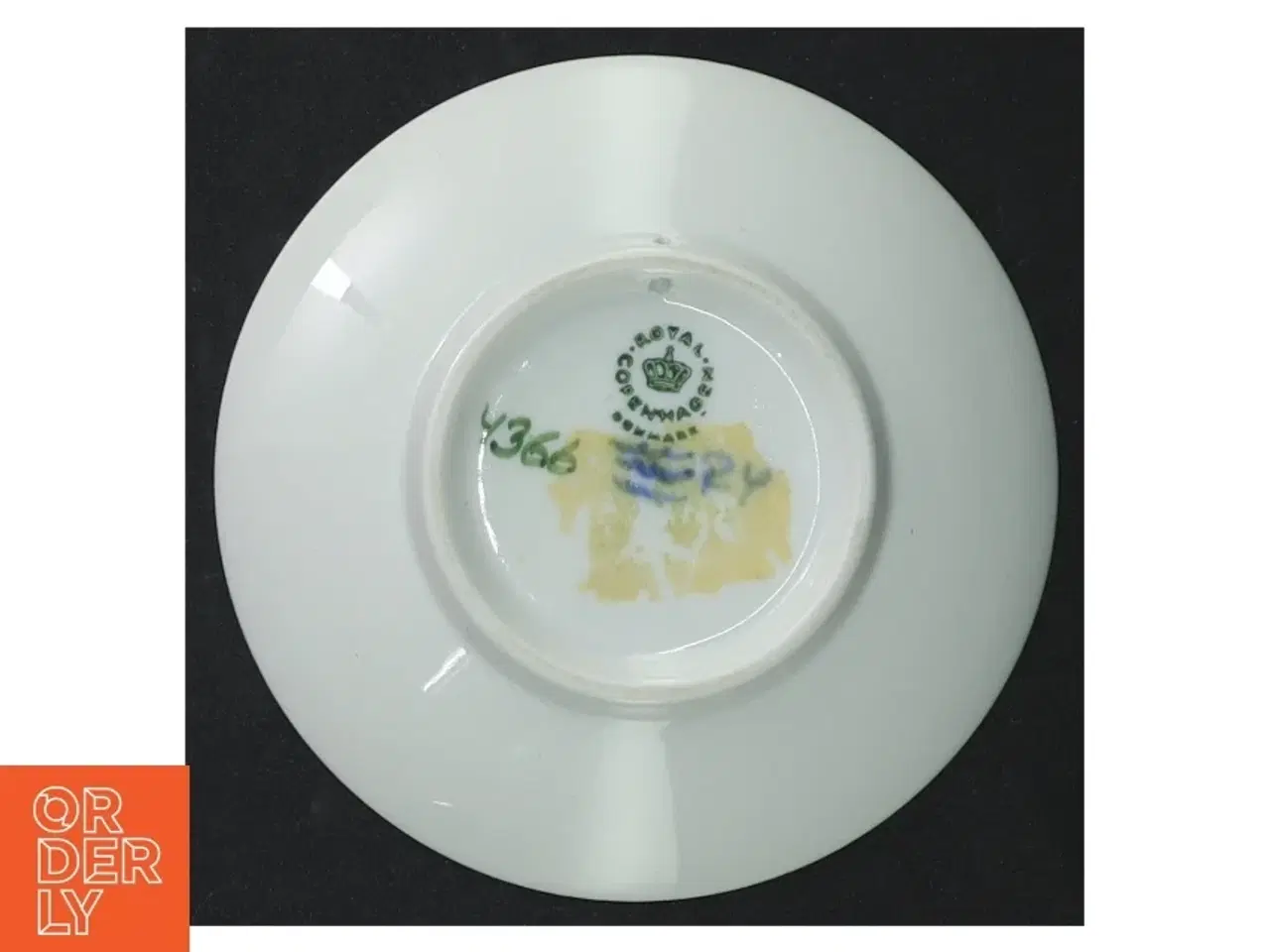 Billede 4 - Blåt porcelænsfad fra Royal Copenhagen (str. 11 cm)