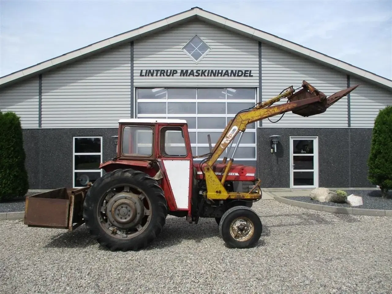 Billede 11 - Massey Ferguson 165 Med Veto 900 fuldhydraulisk læsser med greb