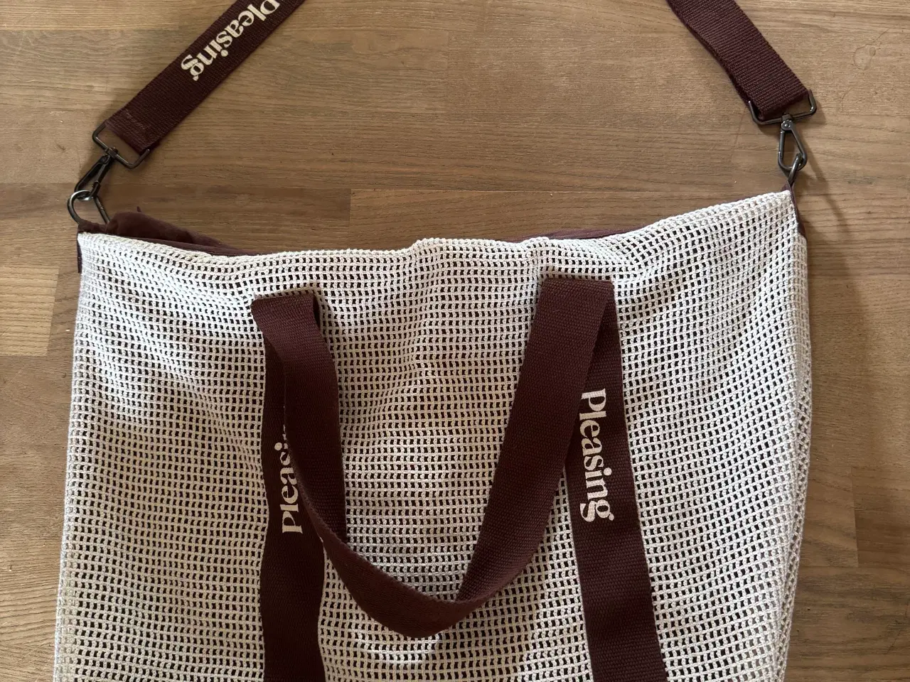 Billede 1 - Taske “Pleasing bag” Harry Styles,  brun og canvas