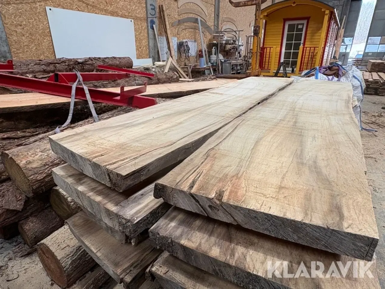 Billede 1 - Amerikansk tulipan træ planke 2 styk