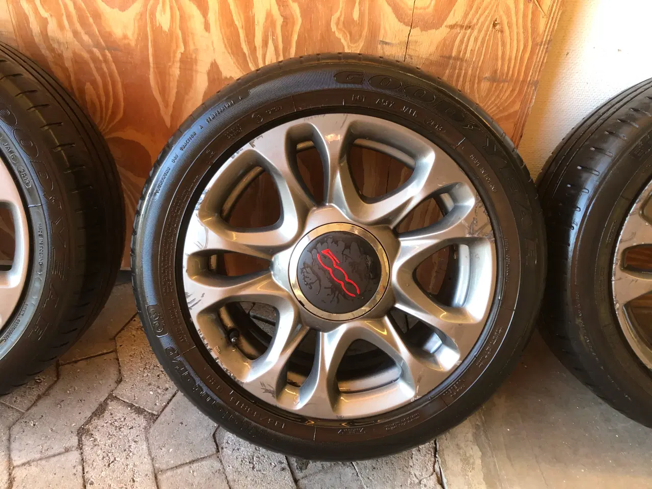 Billede 4 - Fiat 500 Sport fælge
