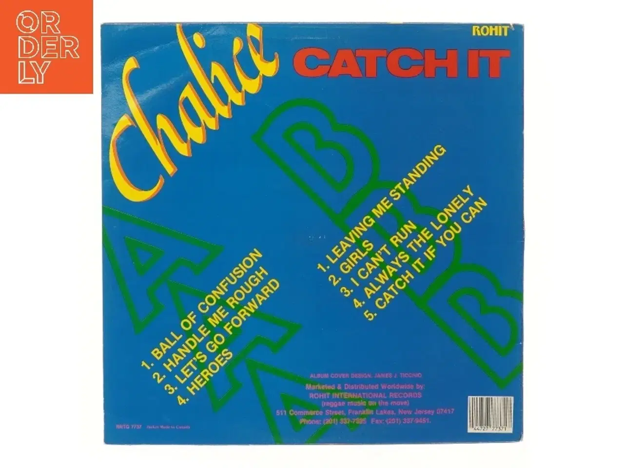 Billede 3 - Chalice Catch It LP album fra Rohit