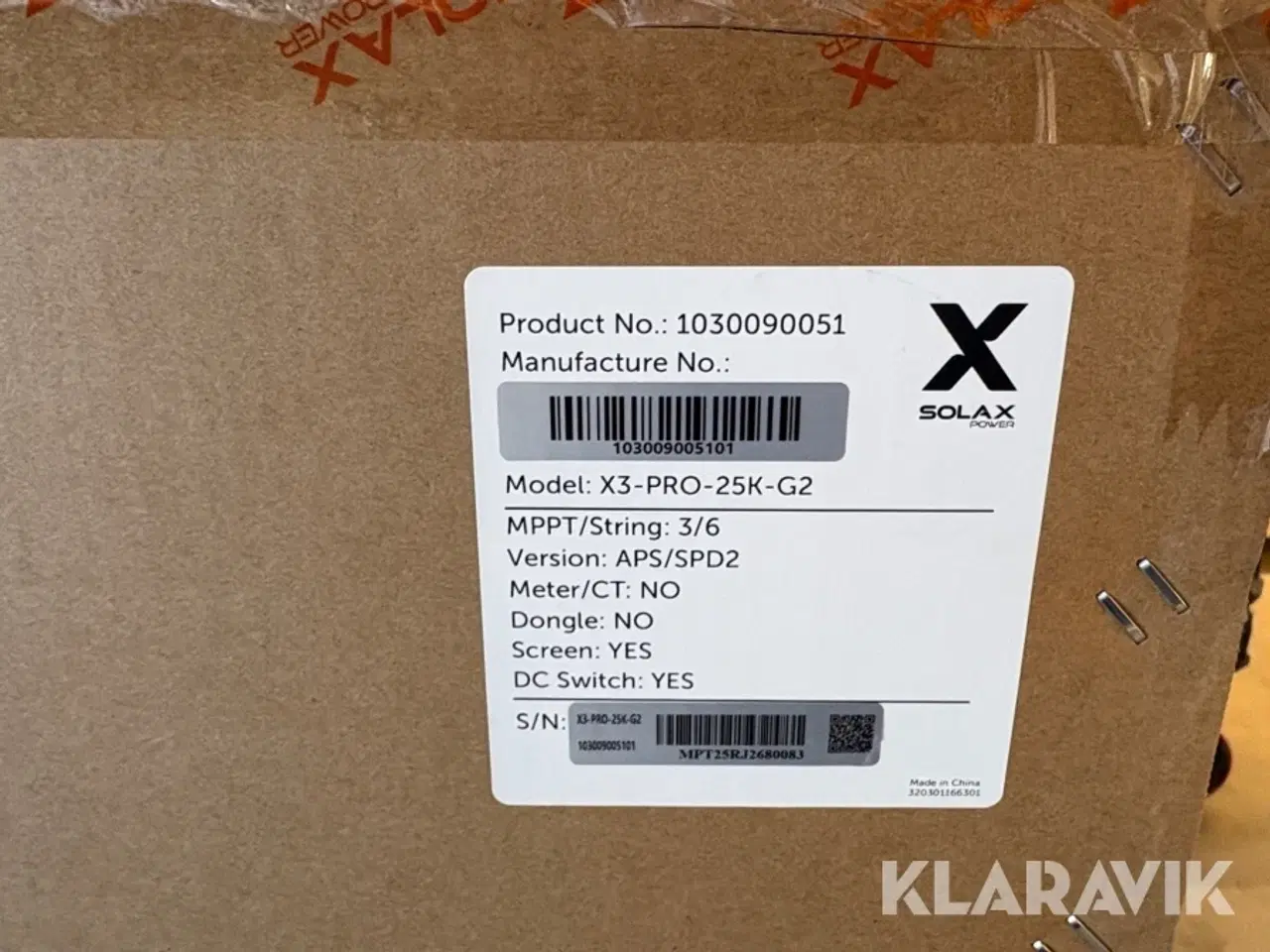 Billede 4 - Solcelle inverter Solax power X3-pro-25k-g2