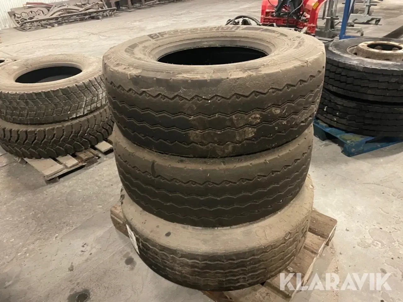 Billede 3 - Lastbilsdæk BFGoodrich 385/65R22.5S 3 styk