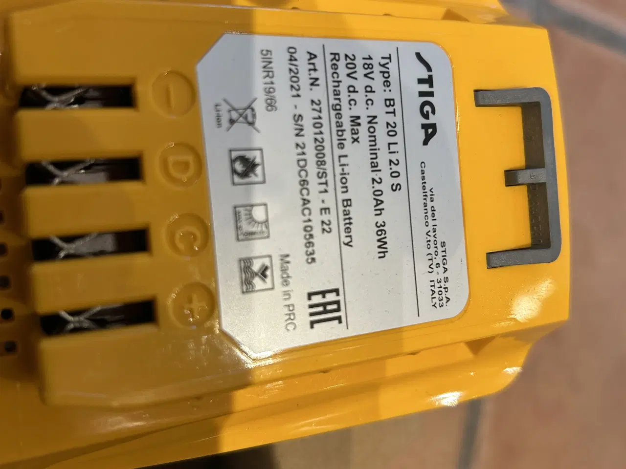 Billede 2 - STIGA batterier ubrugt