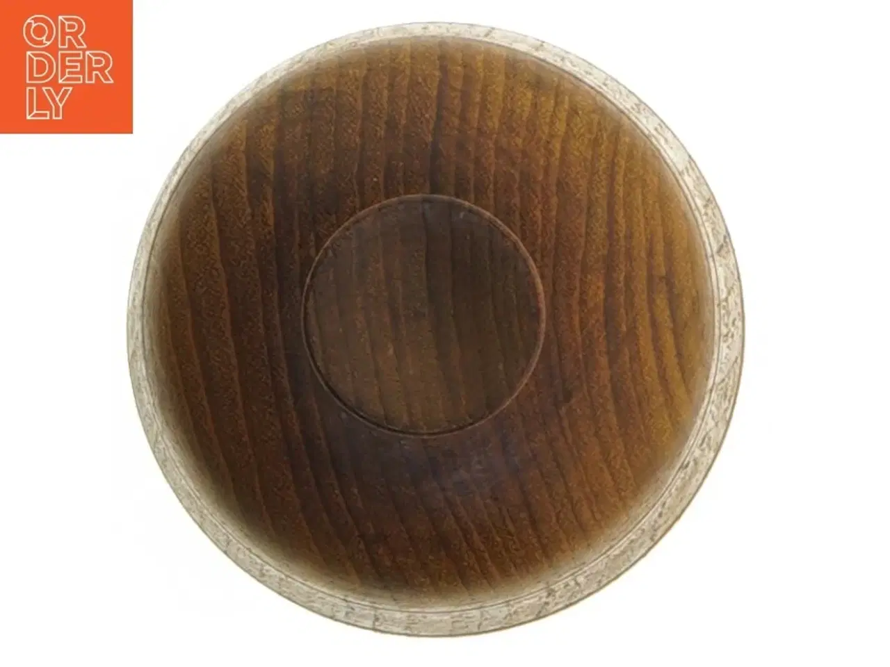 Billede 4 - Teak Træ krukke med låg (str. 10 cm)