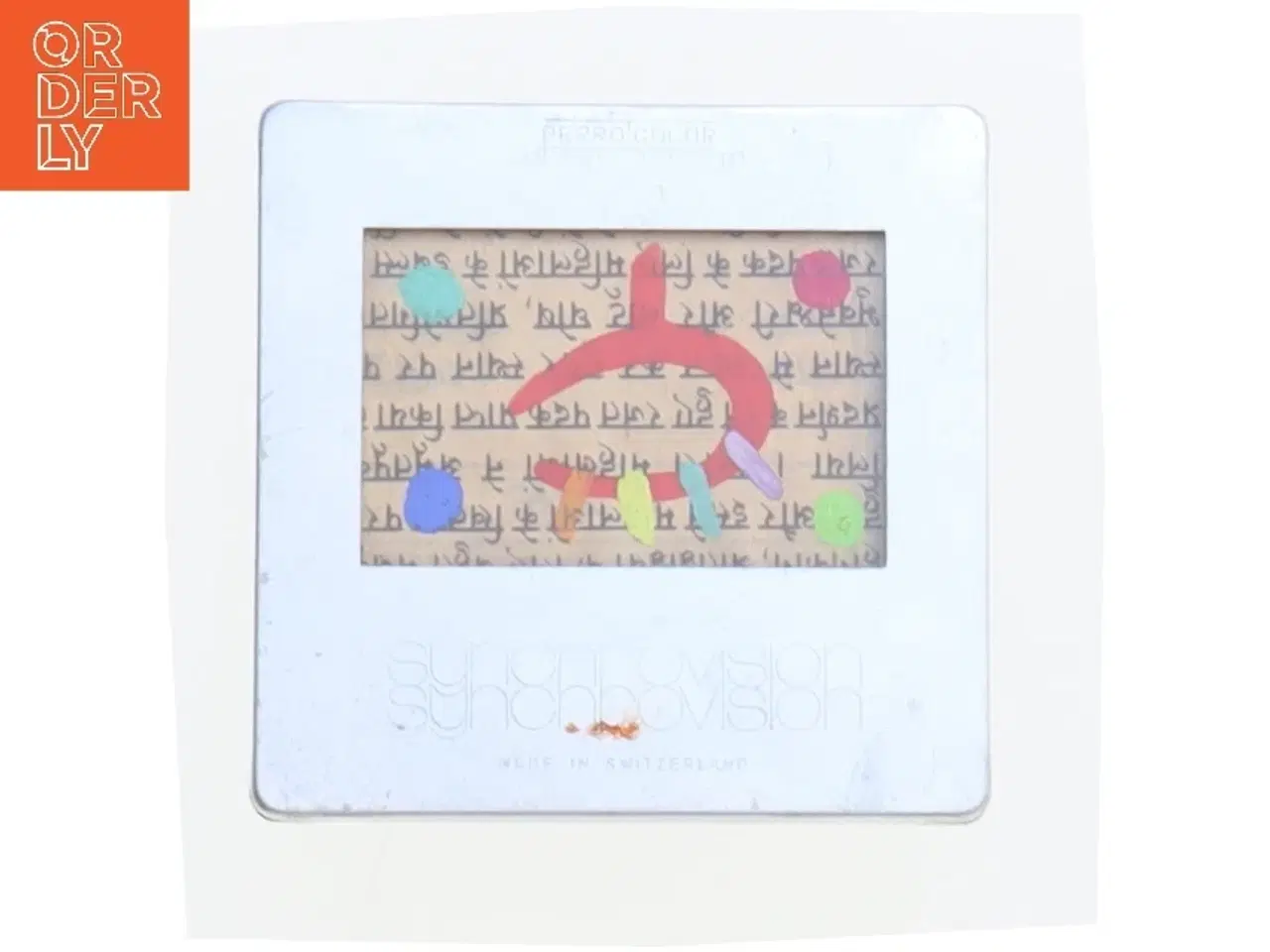 Billede 1 - Unika kunst-broche (str. 5x5 cm)