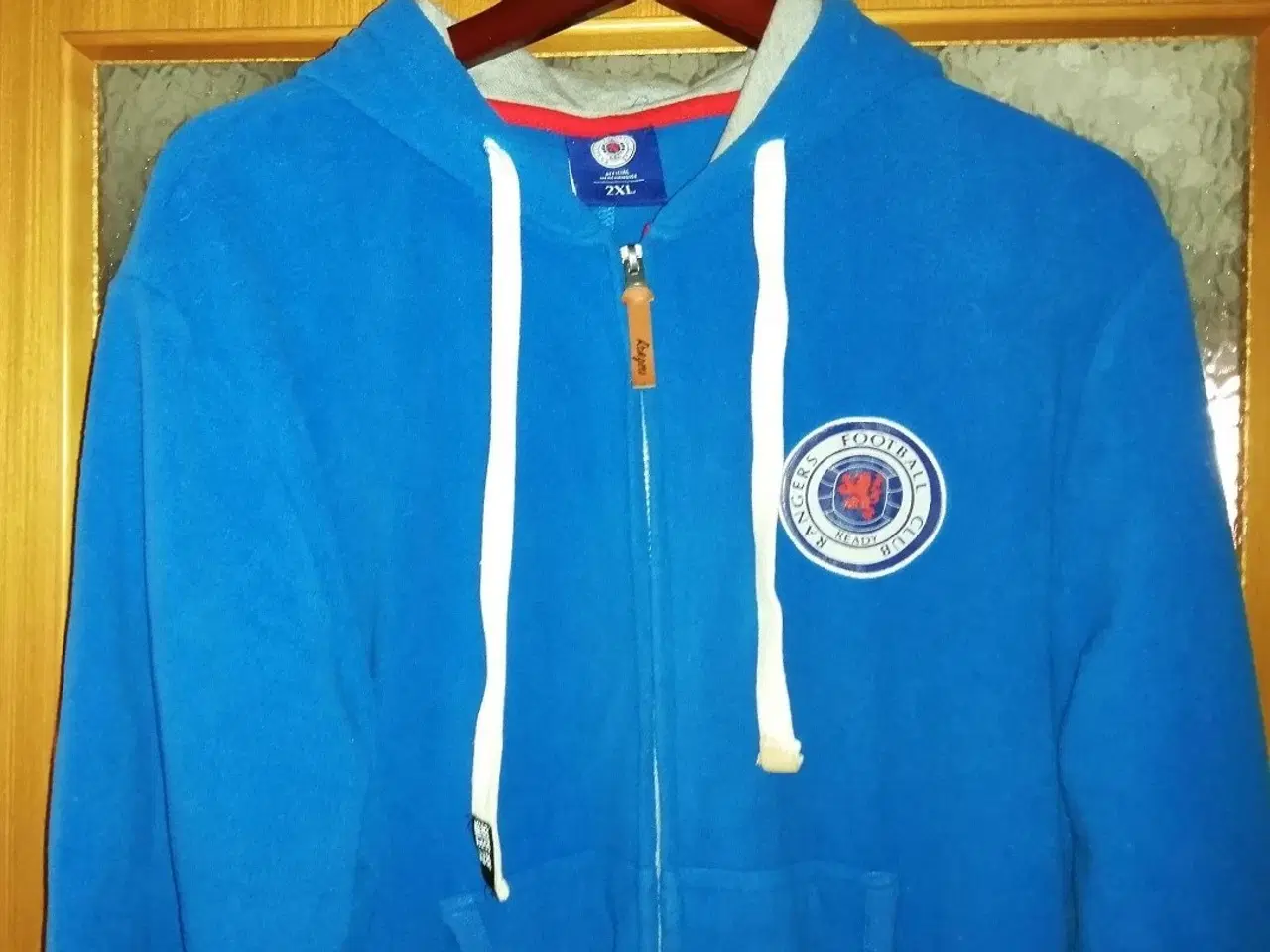 Billede 1 - HELDRAGT, SJOV RANGERS FC ONESIE I FLEECE, 2XL