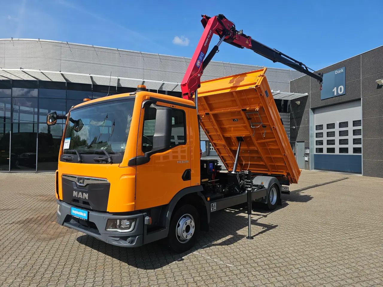 Billede 1 - MAN TGL 8.220, Tip-kran