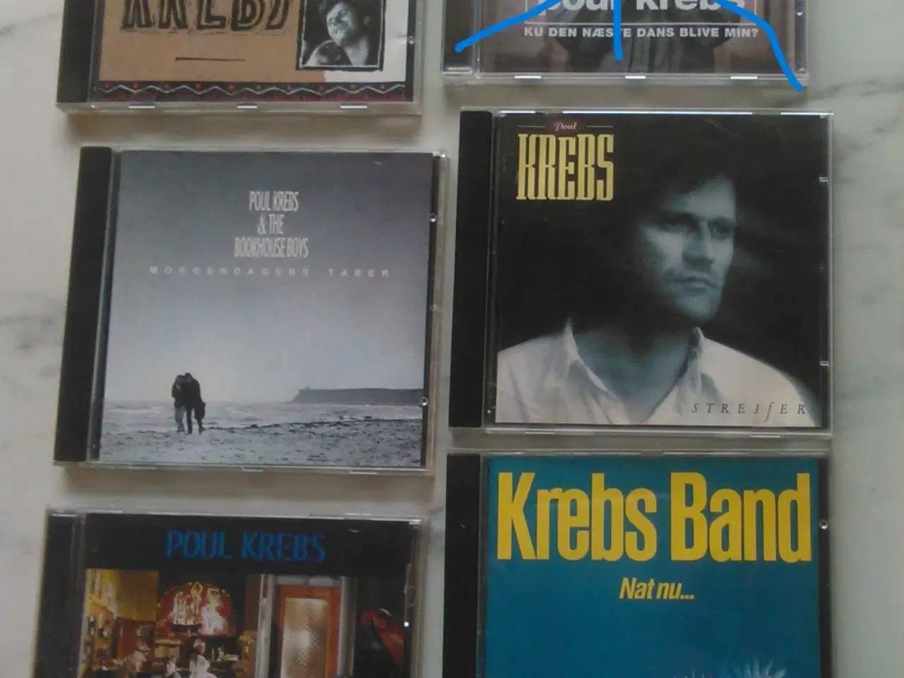 Billede 1 - Poul Krebs: 5 titler Stk. 25 kr. -alle 70 kr.