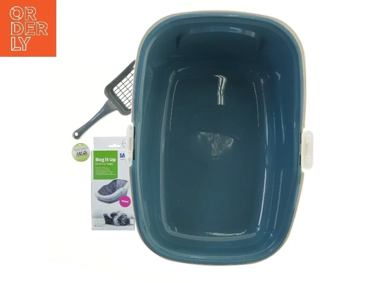 Billede 2 - Kattebakke med tilbehør (str. 58,5x38,5 cm)