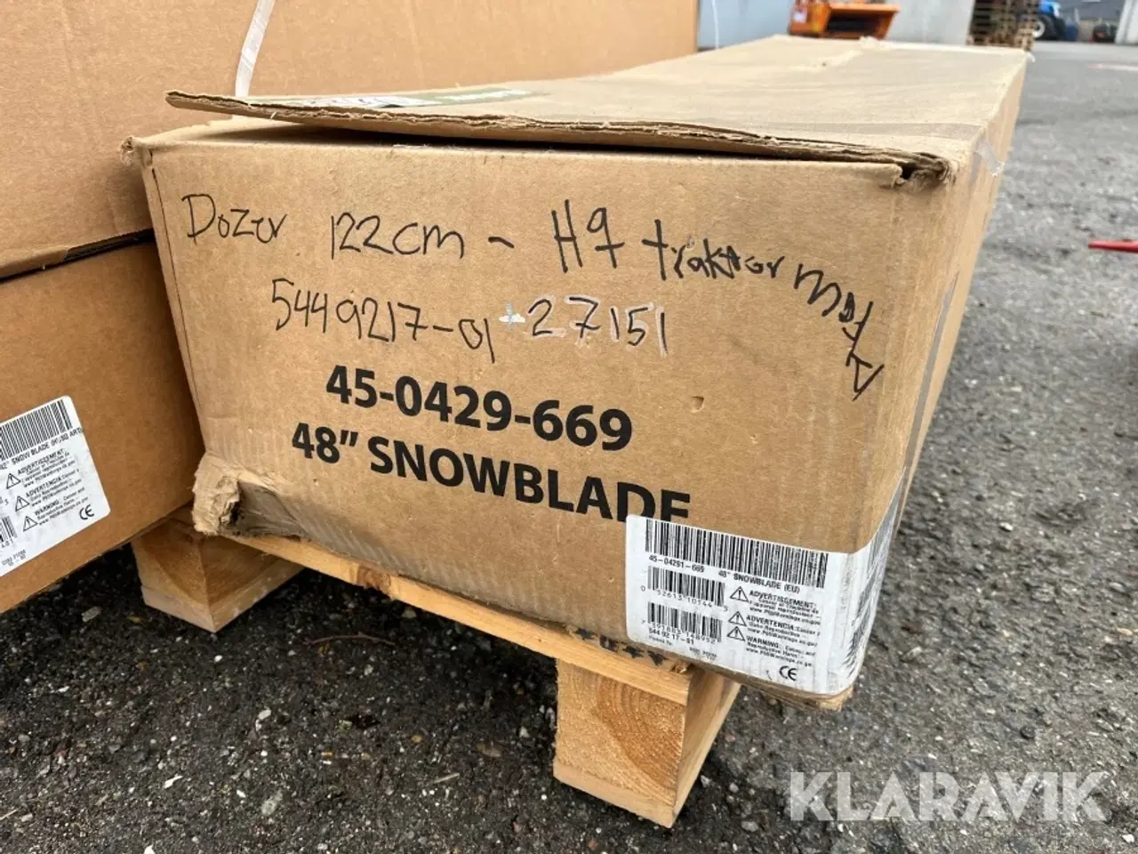 Billede 6 - Dozerblade blandet Husquarna