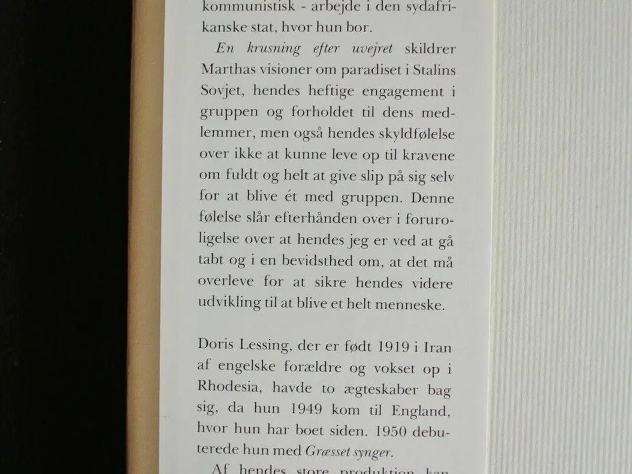 Billede 4 - martha quest - børn af vold 1-5, af doris lessing,