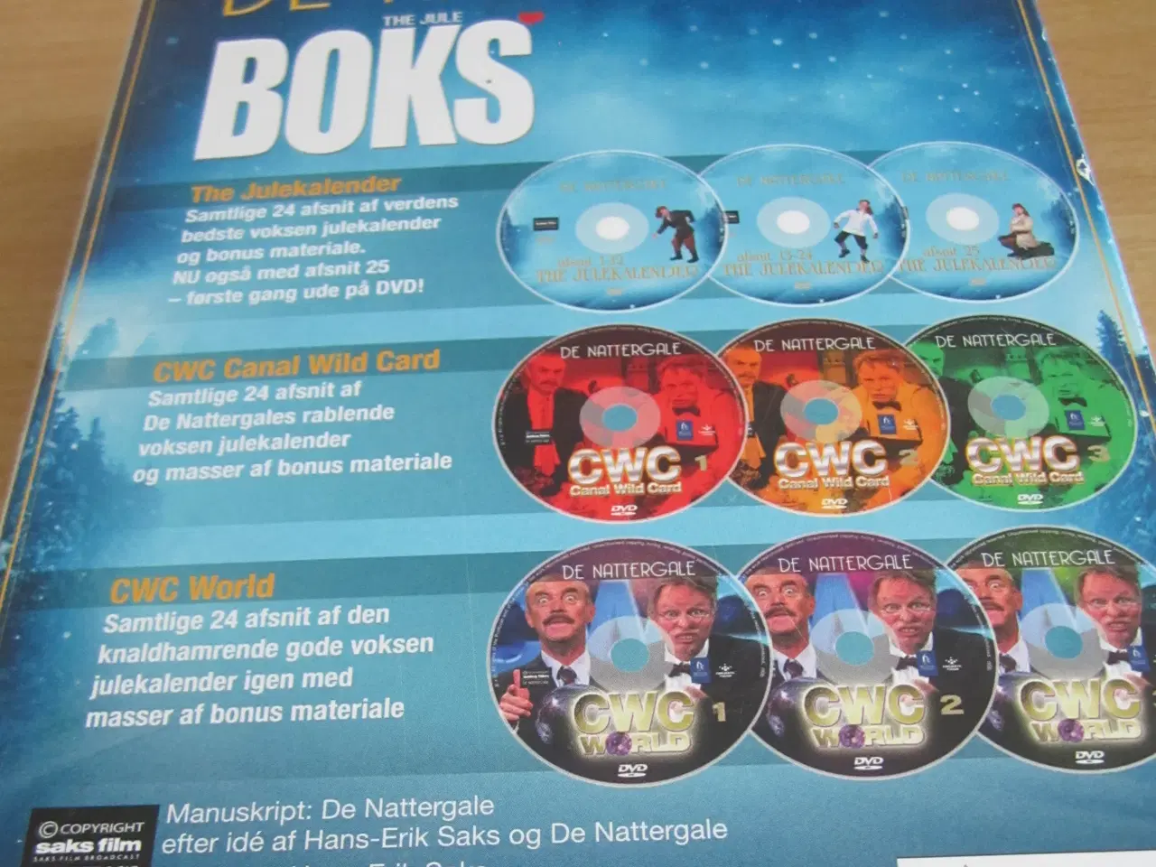 Billede 3 - DE NATTERGALE. THE JULE BOKS.