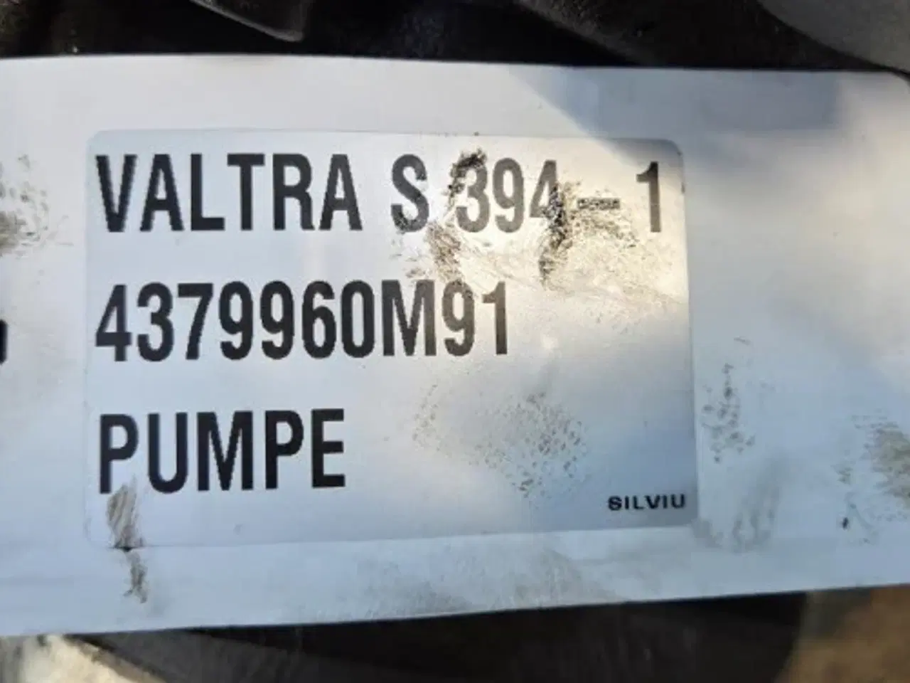 Billede 9 - Valtra  S394   Pumpe   4379960M91