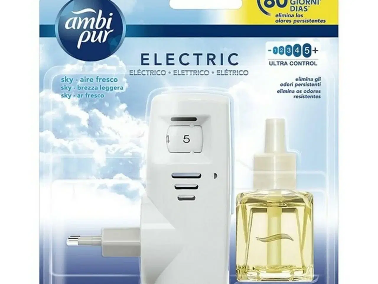 Billede 1 - Luftfrisker elektrisk med refill - Ambi Pur Sky 21,5 ml
