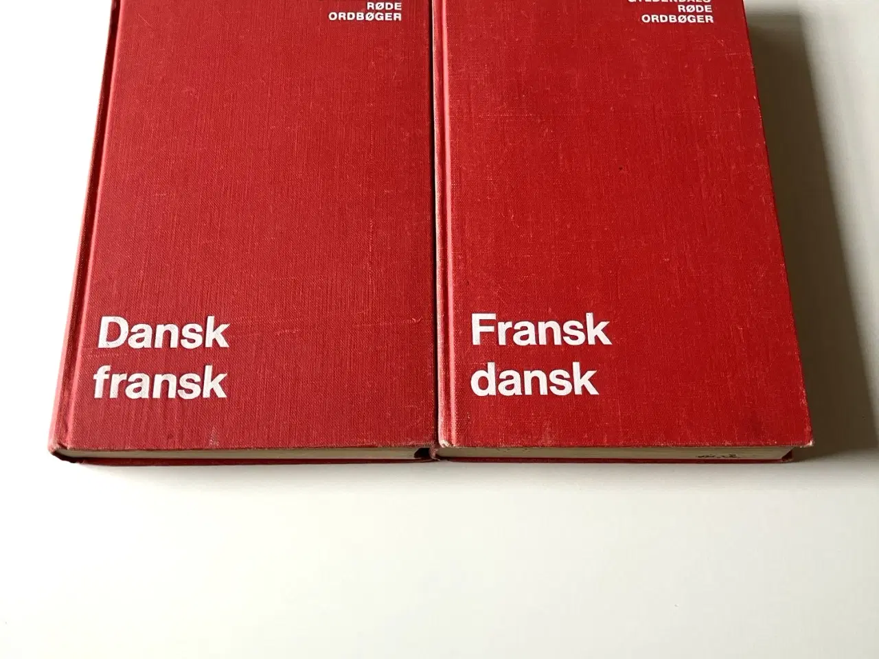 Billede 1 - Dansk-fransk + Fransk-dansk. 2 stk. ordbøger (Gyld