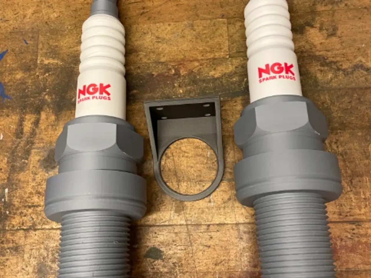 Billede 2 - Væglamper udformet som tændrør – 50 cm – inkl. væg