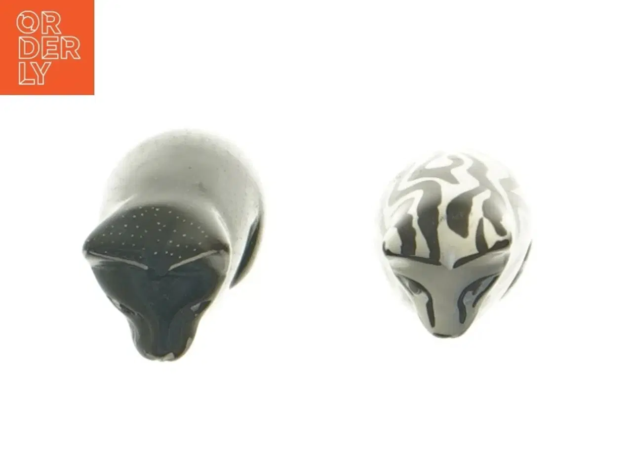 Billede 4 - Keramiske kattefigurer (str. 10,5 cm)