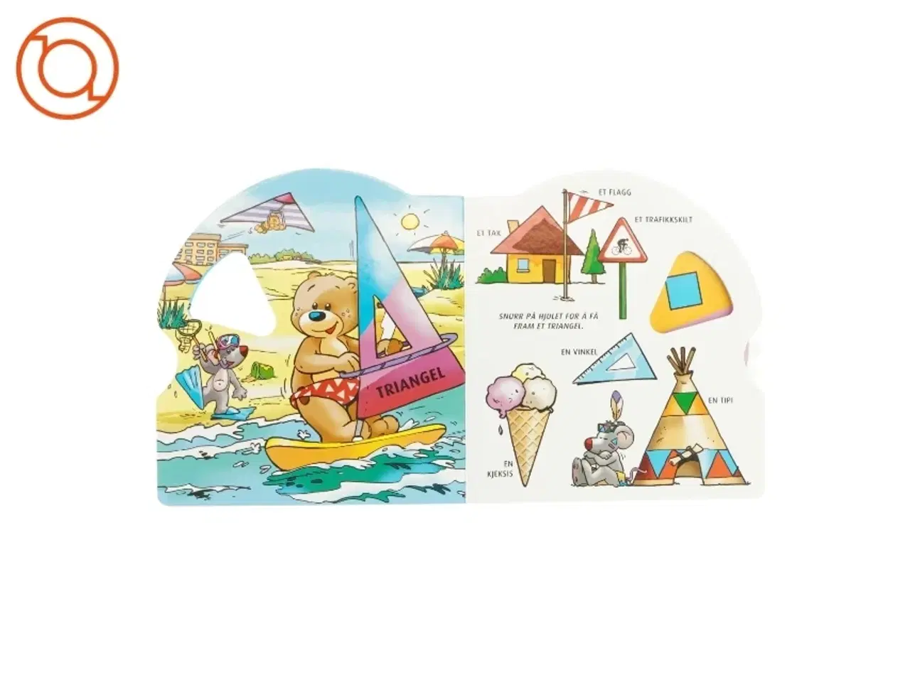 Billede 3 - Lær om former med Victor af Kristin Stangerhaugen (Norsk) (Bog)