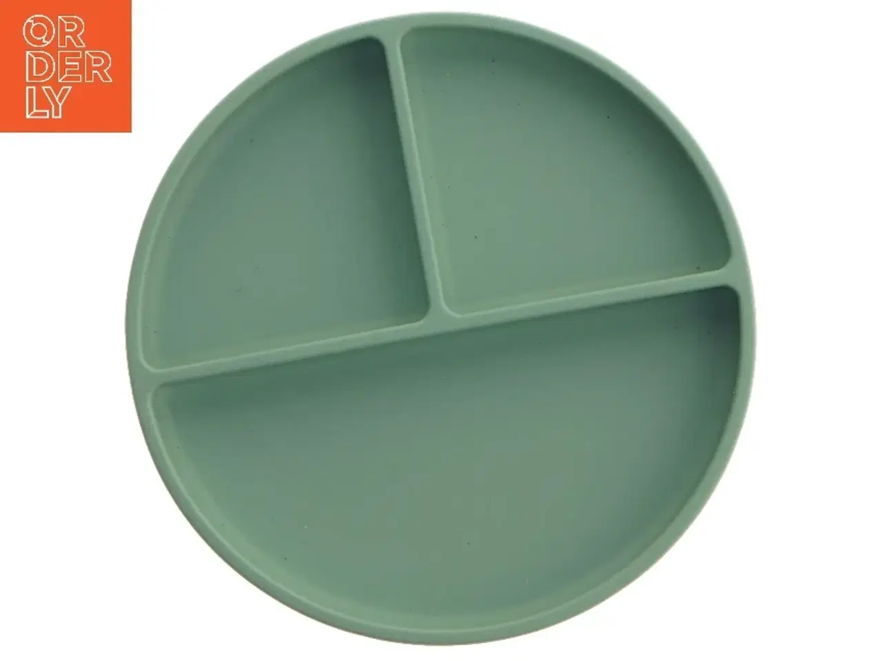 Billede 1 - Silikone skiltefad fra Mushie (str. 18 cm)