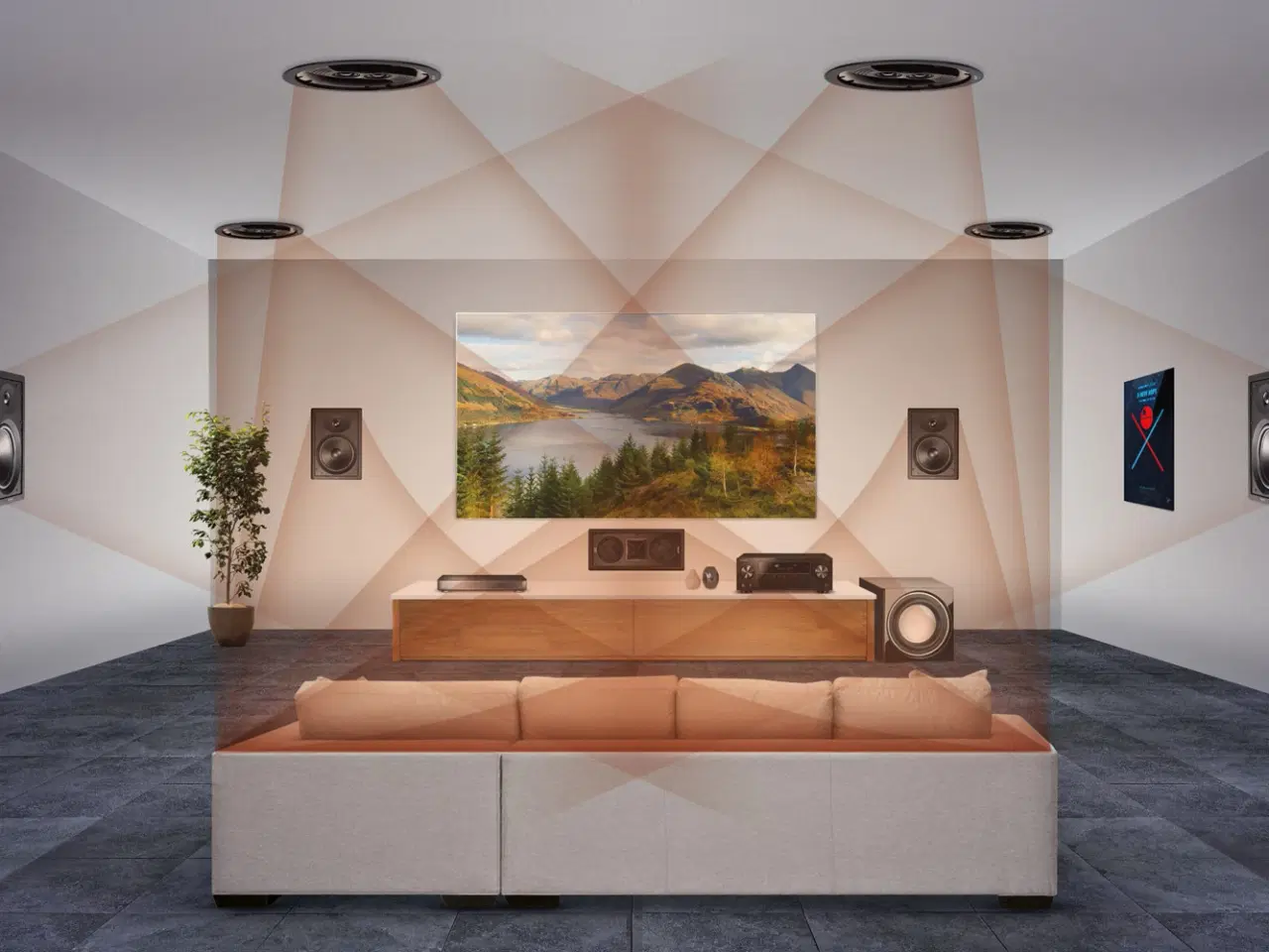 Billede 2 - Ceiling Speaker HiFi Professional Acoustic system