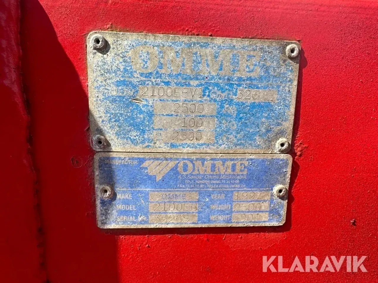 Billede 5 - Trailerlift Omme 2100 EBZ 21 meter