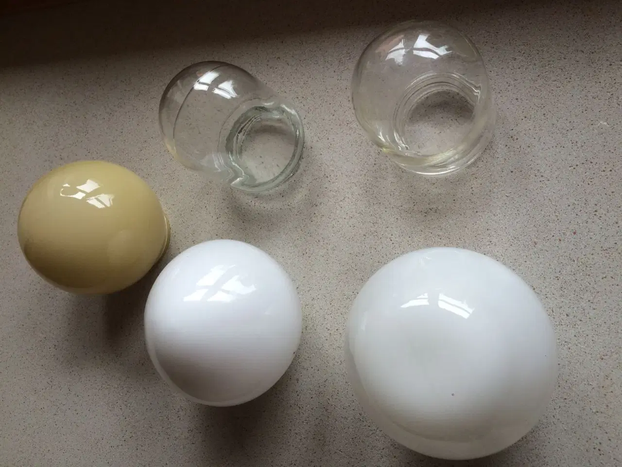 Billede 2 - Glaskupler til loftlamper