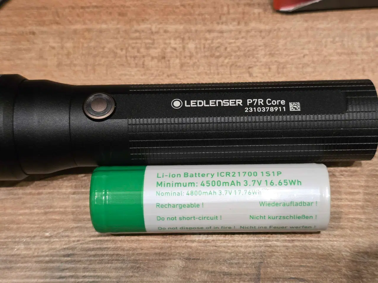 Billede 6 - Ubrugt Ledlenser P7R core (genopladelig)