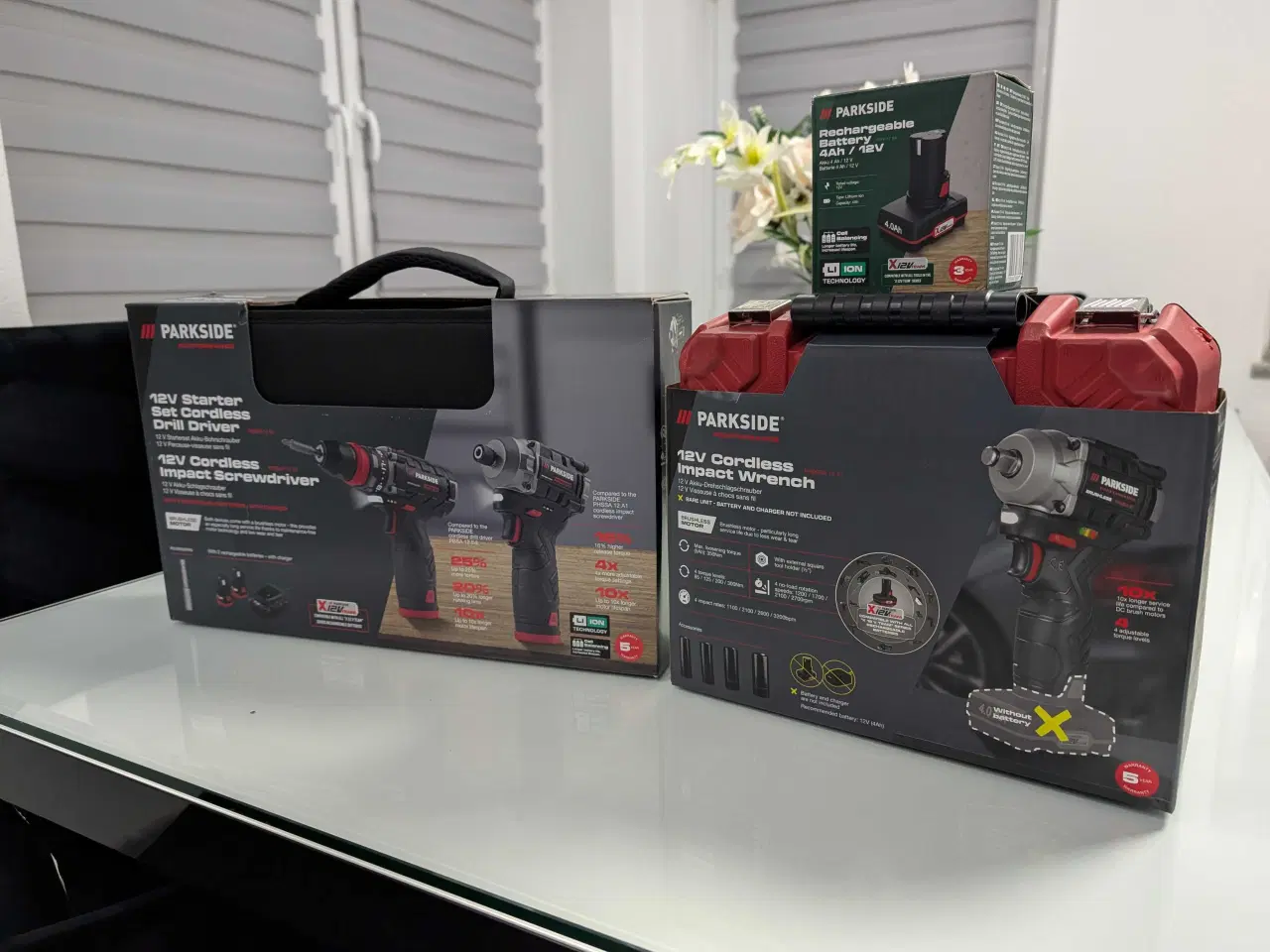 Billede 2 - PARKSIDE Performance 12V værktøjssæt – NYT UÅBNET