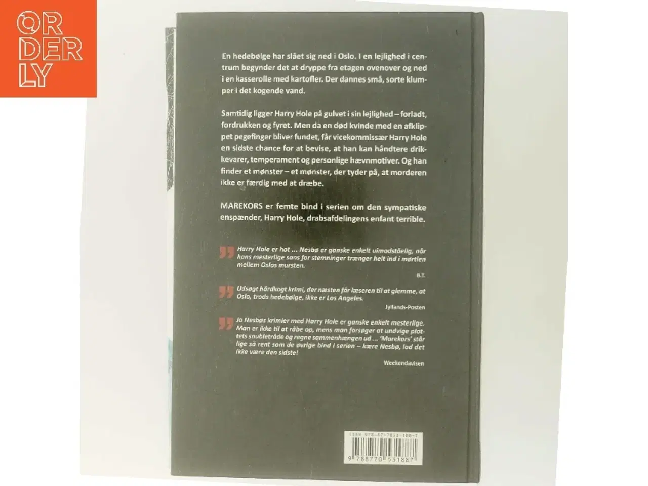 Billede 3 - Marekors af Jo Nesbø (Bog)