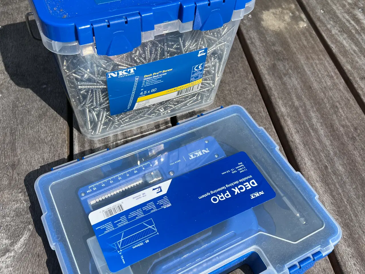 Billede 1 - NKT Deck Pro system til skjulte terrasse skruer
