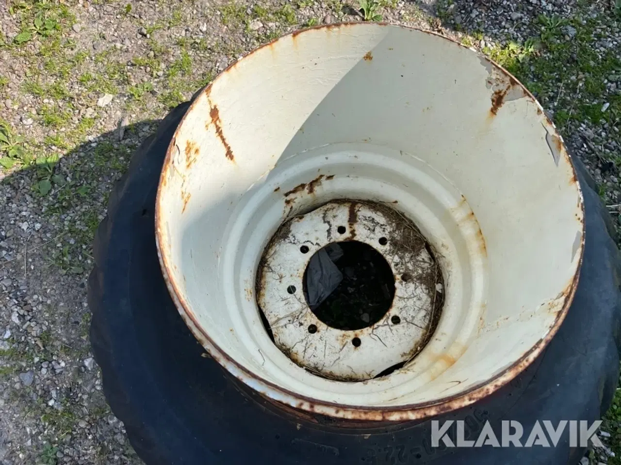 Billede 5 - Tvillingehjul til ballepresser