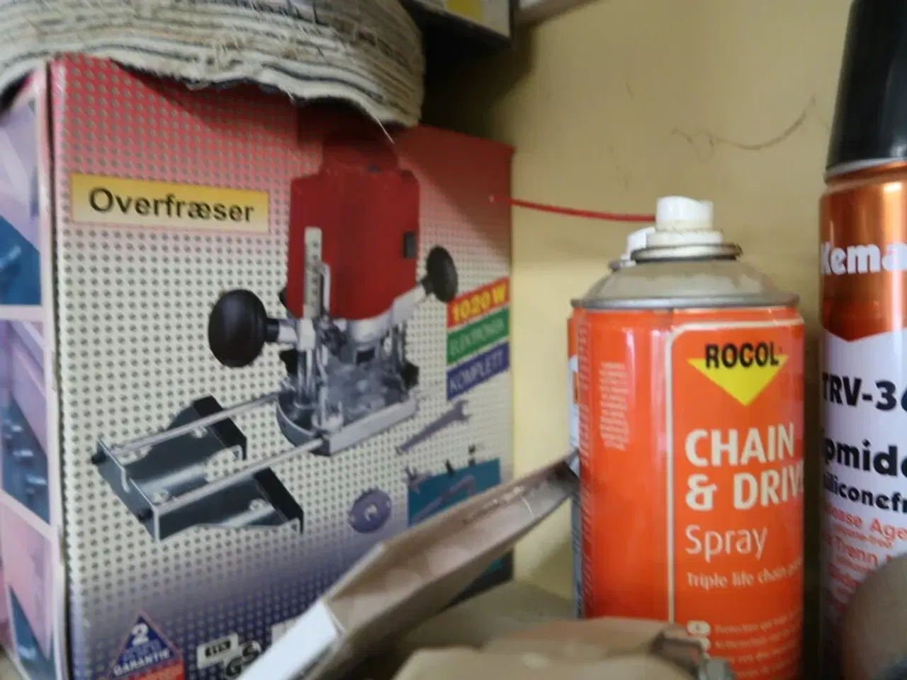 Billede 7 - Div. Skæreklinger, overfræser, værktøj m.m.