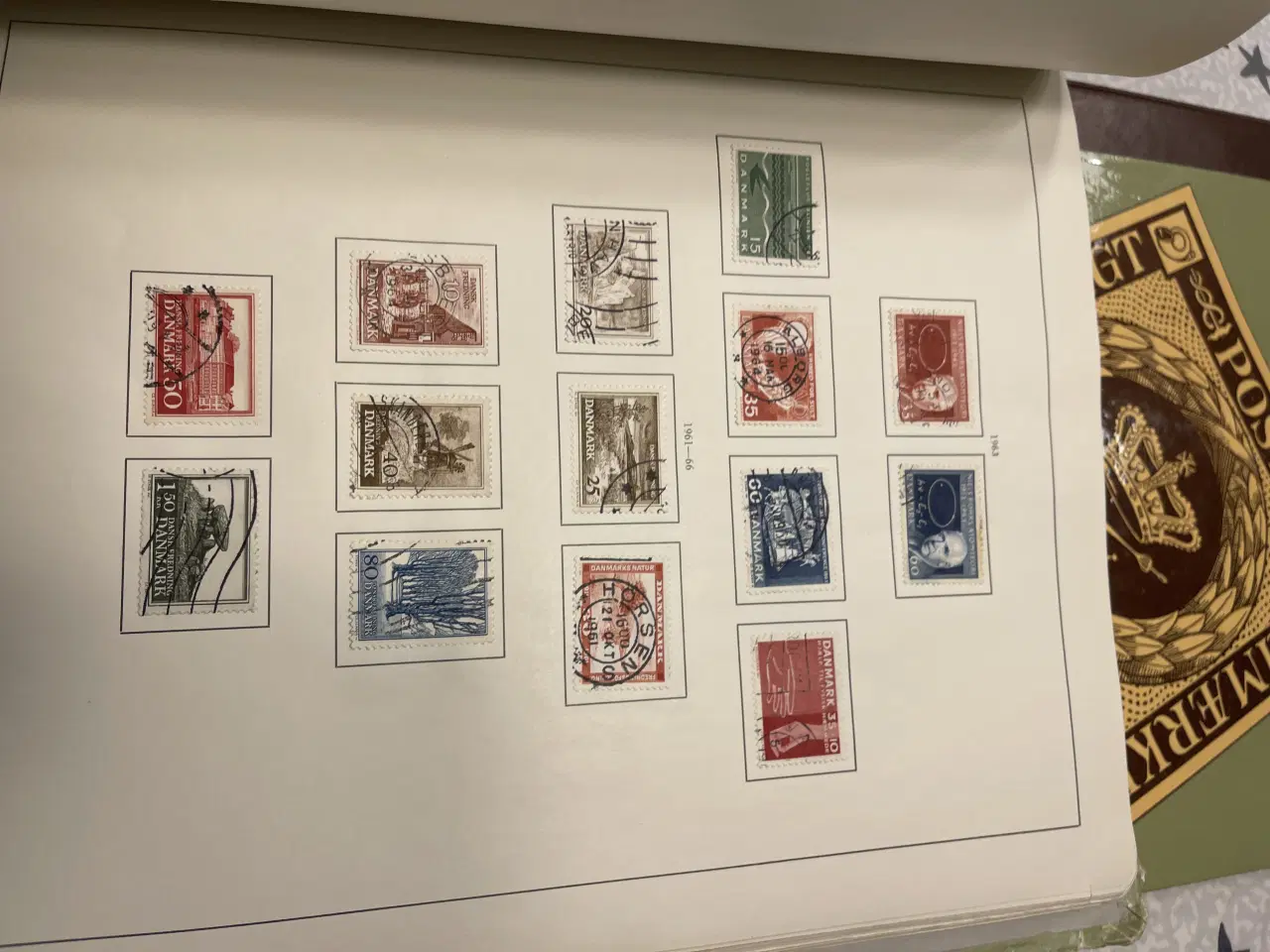 Billede 9 - 2 stk Stender Album DK , med mærker