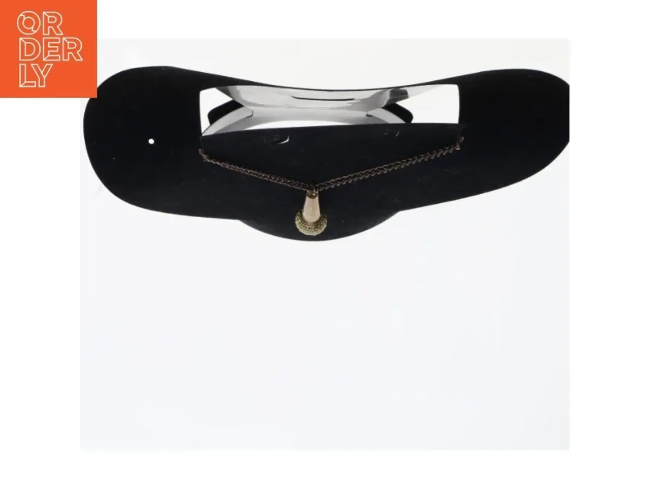 Billede 2 - Damehalskæde med vedhæng (str. 58 cm)