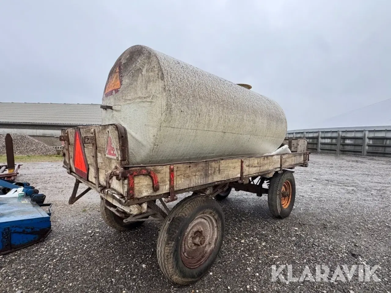 Billede 3 - Vandvogn med glasfibertank