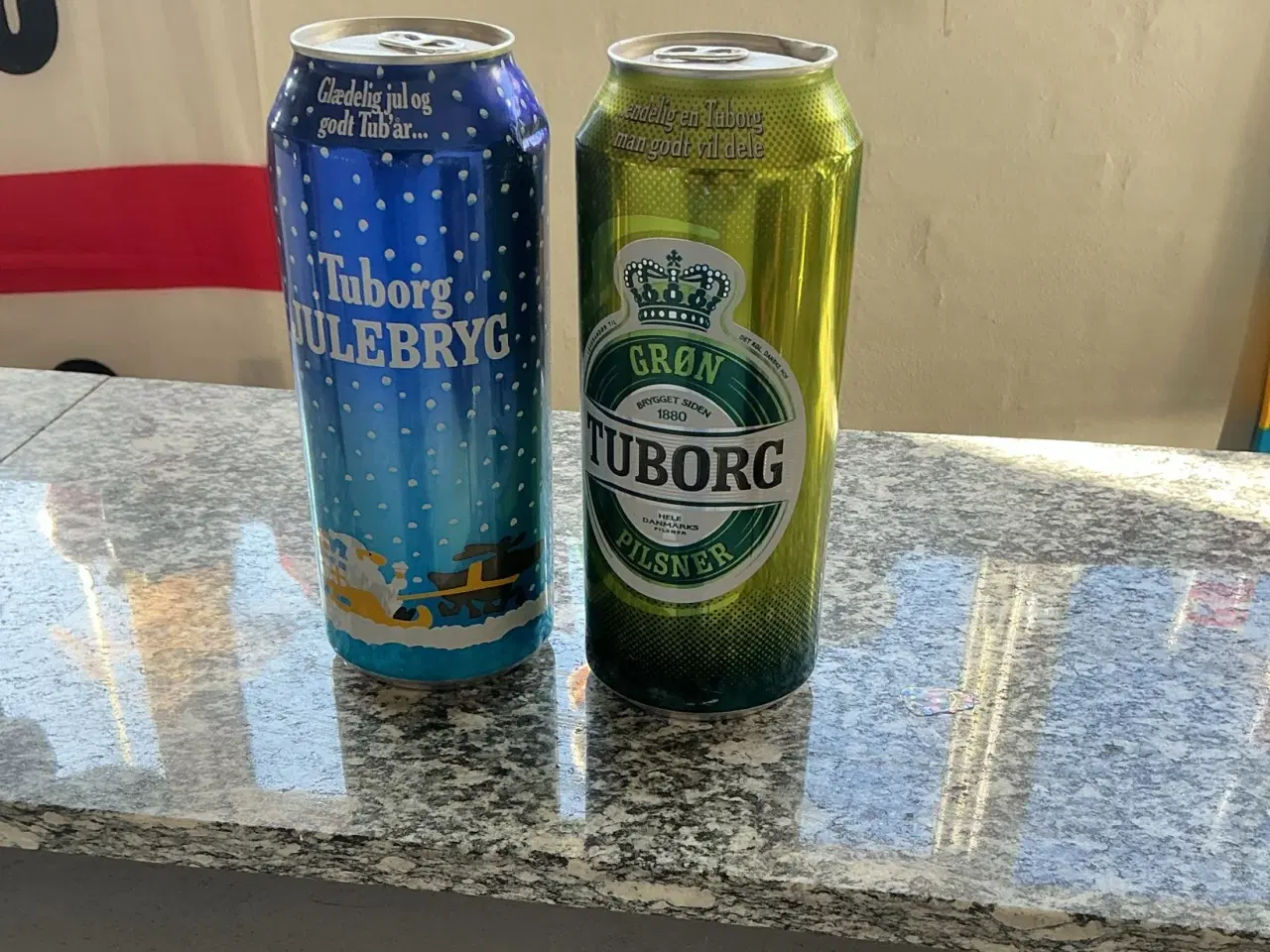 Billede 5 - 1 Liters Tuborg dåser fra 2010 – Samlerobjekt