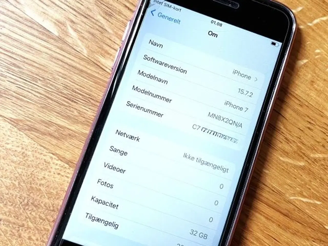 Billede 4 - iPhone 7 i god stand og med godt batteri