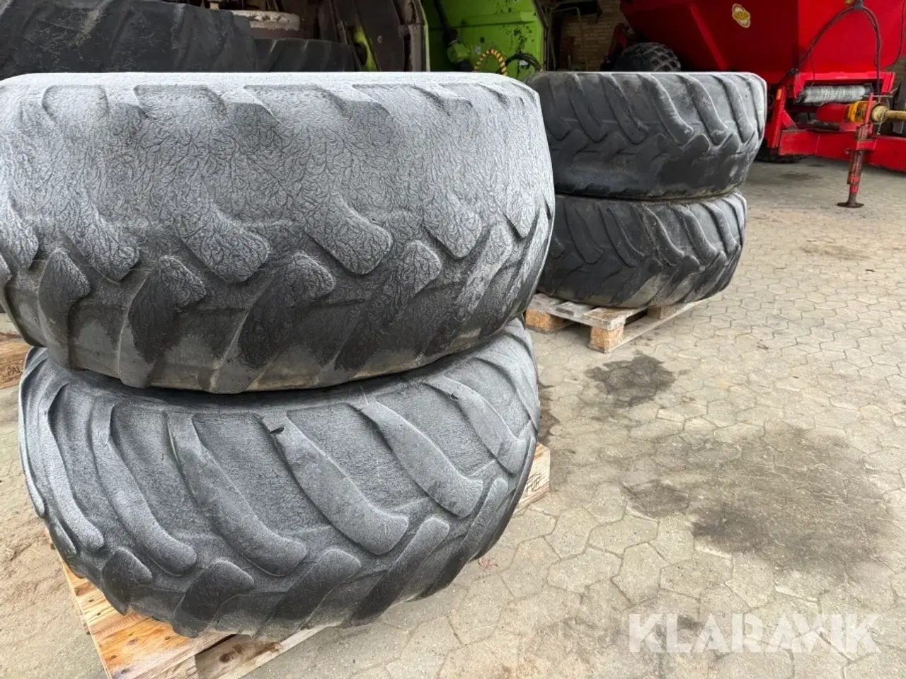 Billede 2 - Dæk Trelleborg Twin 421 til teleskoplæsser 4 styk