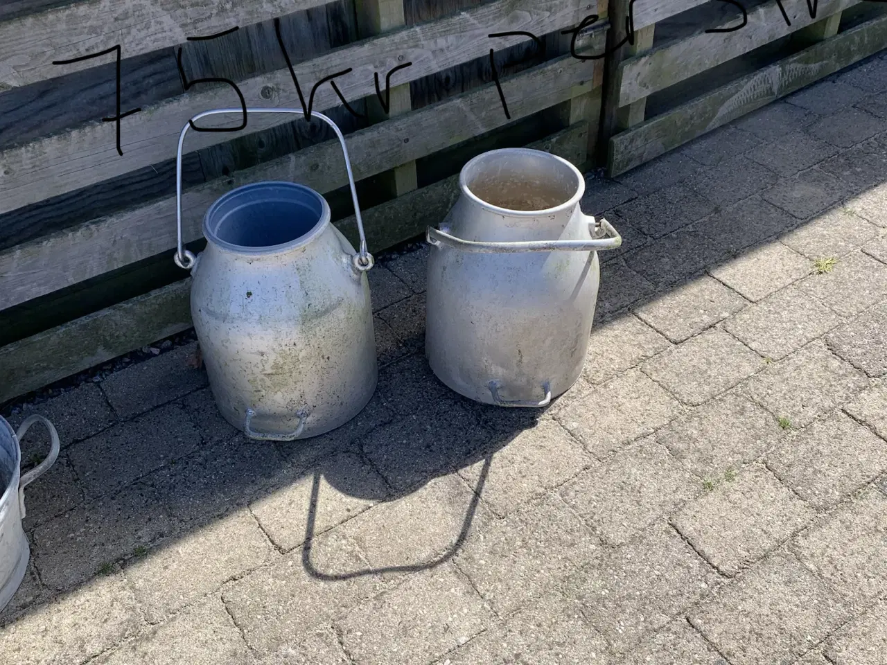 Billede 3 - Zinkbaljer i flere størrelser og mælkejunger 