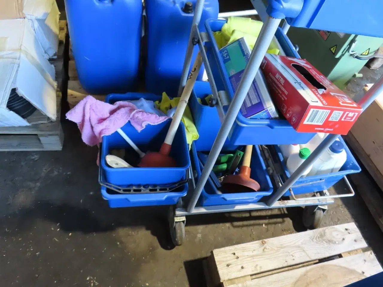 Billede 4 - Rengøringsvogn